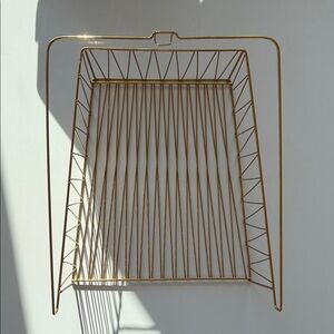 IKEA Gold Wire Wall Shelf (Set of 2)